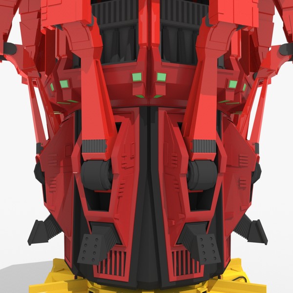 3d model of mobile landing robot character - Landing Robo LR-12 by Tschirner